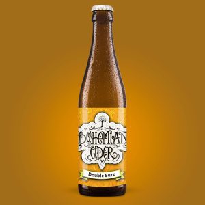 Double Buzz | Organic Cider Blended with Fragrant Bush Honey | Bohemian Cider Matakana